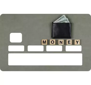 Naklejka na kartę kredytową Koncepcja finansowa firmy - TenStickers