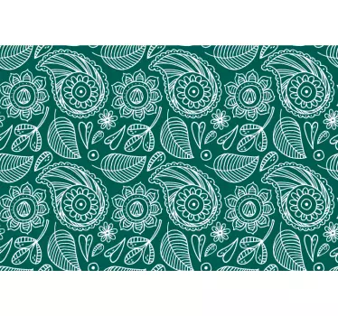 Okleina na meble Projekt zielonej bandany - TenStickers