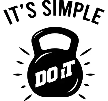 Naklejka na ścianę piłka nożna motywujący cytat fitness - TenStickers