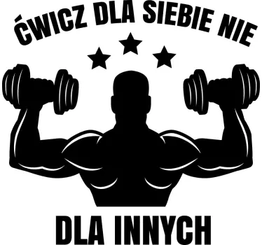 Naklejka ścienna Zrób to dla siebie - TenStickers