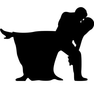 Naklejka na ścianę seks - TenStickers