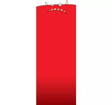 Naklejka na lodówkę Demon - TenStickers