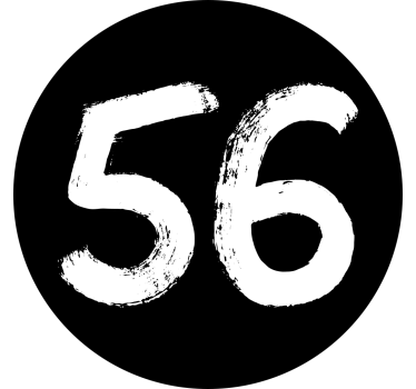 Naklejka na pojemnik z dużymi numerami - TenStickers