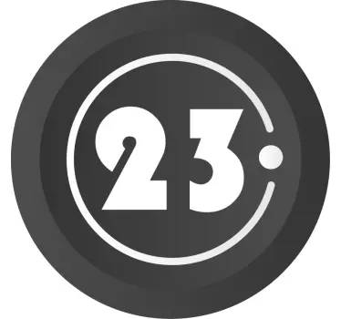 Naklejka na pojemnik z personalizowanym numerem - TenStickers