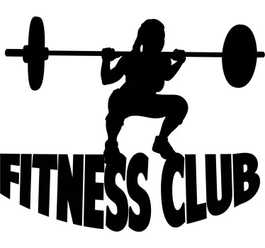 Naklejka na ścianę piłka nożna inspiracja do fitnessu - TenStickers