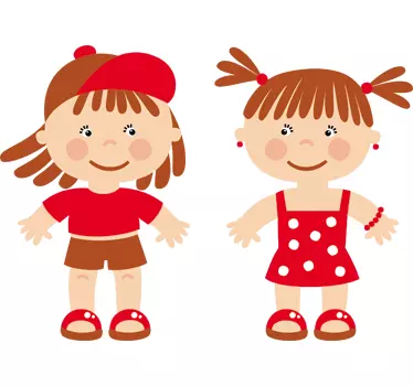 Naklejka dzieci podczas lata - TenStickers