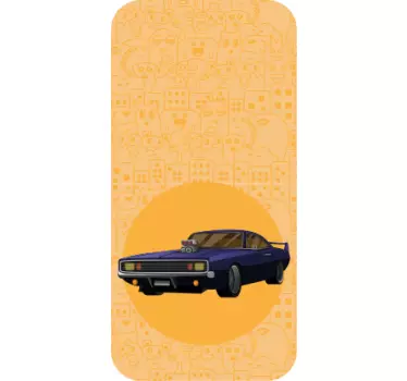 Naklejka na huaweia w stylu vintage wyścigowym - TenStickers