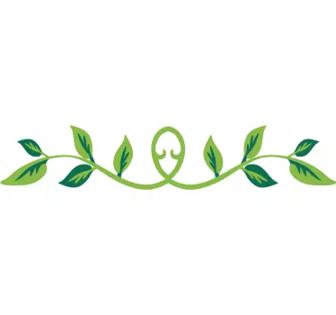 Naklejka roślinny łańcuszek - TenStickers