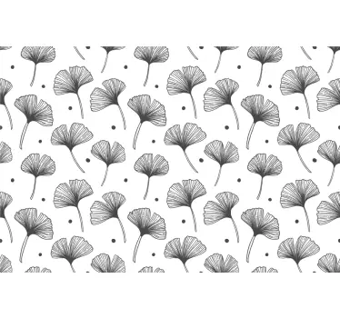 Naklejka na kartę skomplikowany element kwiatowy - TenStickers