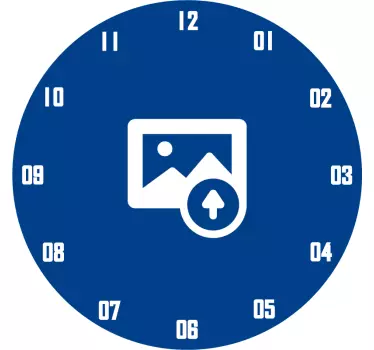 Naklejka zegarek spersonalizowany - TenStickers