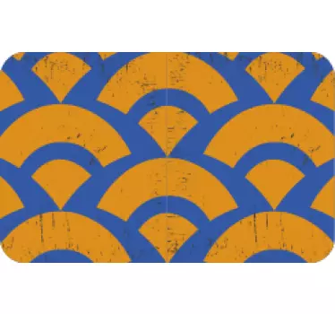 Naklejka na kartę abstrakcyjna karta wzoru - TenStickers