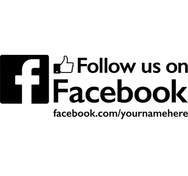 Naklejka biznesowa Facebook - TenStickers