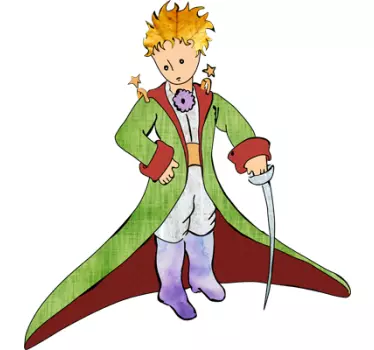 Naklejka dla dzieci Mały Książe - TenStickers
