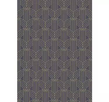 Okleina na meble Geo wzór w stylu art deco - TenStickers