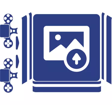 Zindywidualizowana naklejka na PS4 - TenStickers