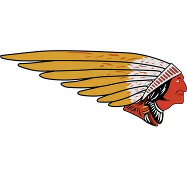 Naklejka logo Indian Motorcycle - TenStickers