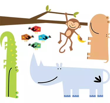 Naklejka dla dzieci Sawanna - TenStickers