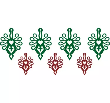 Naklejka ścienna szlaczki „kolorowa parzenica” - TenStickers