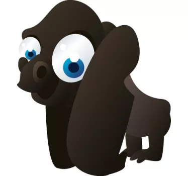 Naklejka goryl - TenStickers