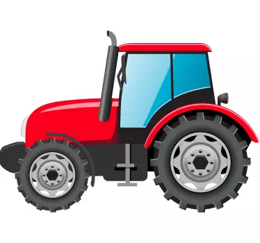 Naklejka na ścianę dla dzieci traktor - TenStickers