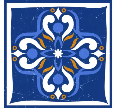 Naklejka na płytki Klasyczny śródziemnomorski - TenStickers