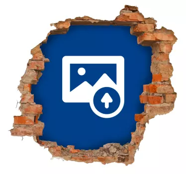 Naklejka na ścianę 3d do salonu - TenStickers