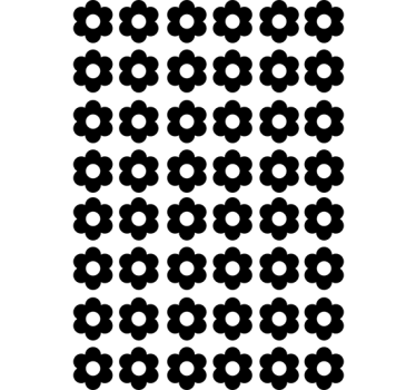 Naklejki na ścianę kwiaty - TenStickers