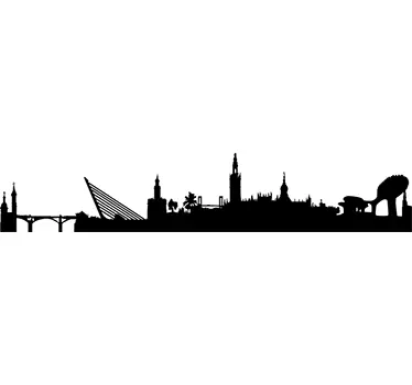 Sevilla Naklejka na ścianę - TenStickers