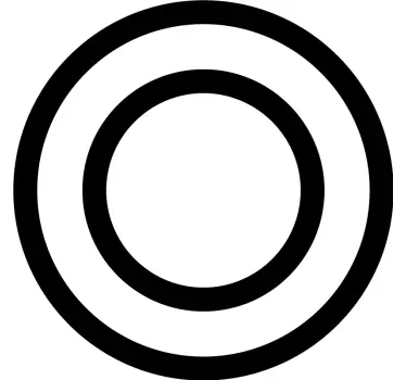 Naklejka ścienna zbiór kółek - TenStickers