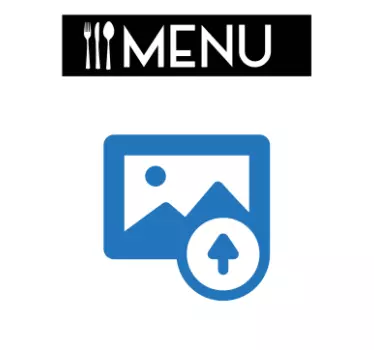 Naklejka personalizowana kod qr menu - TenStickers