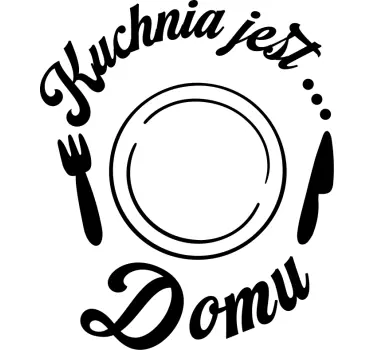Naklejka na ścianę do kuchni - TenStickers