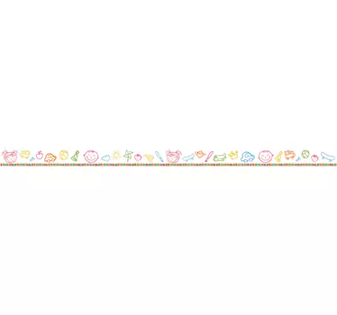 Naklejka ścienna zbiór dekoracji dla dzieci - TenStickers
