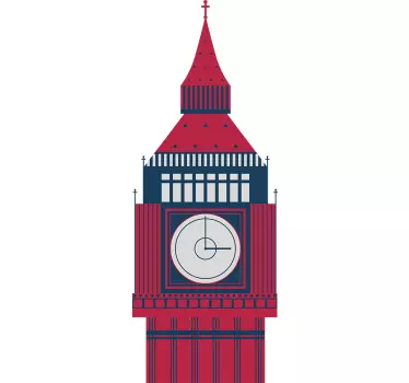 Naklejki na ścianę do salonu Big Ben - TenStickers