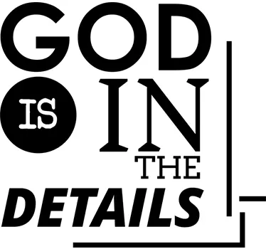 Dekoracja God is in the details - TenStickers