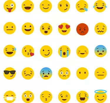 Emotikony whatsapp - TenStickers