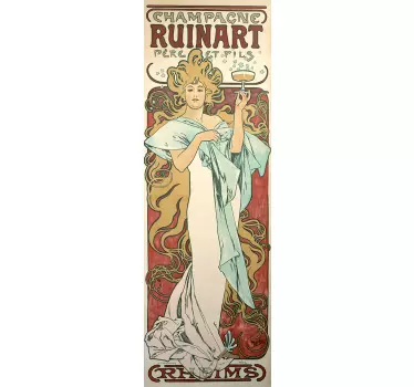 Fototapeta champagne ruinart - TenStickers