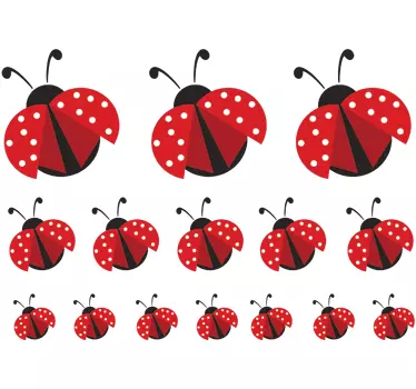 Naklejka biedronki - TenStickers