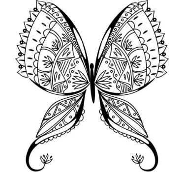 Naklejka dekoracyjna Motyl - TenStickers