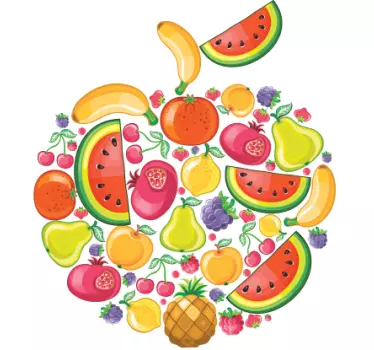 Naklejka dekoracyjna owoce - TenStickers