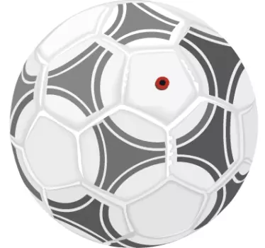 Naklejka dekoracyjna piłka Adidas - TenStickers