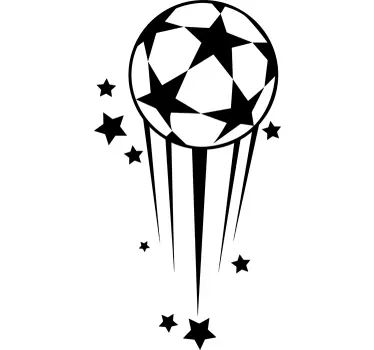 Naklejka dekoracyjna piłka UEFA - TenStickers