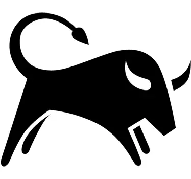 Naklejka dekoracyjna wściekły byk - TenStickers