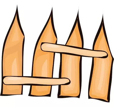 Naklejka dla dzieci ogrodzenie - TenStickers