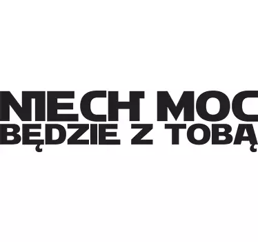 Naklejka do łazienki moc - TenStickers