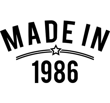 Naklejka Made in - TenStickers