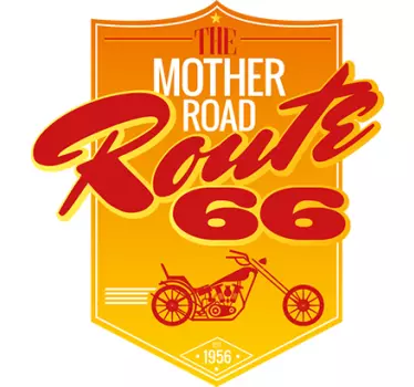 Naklejka Mother Road Route 66 - TenStickers