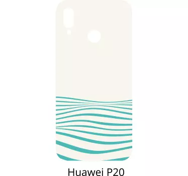 Naklejka na Huaweia motyw fal - TenStickers