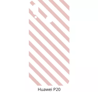 Naklejka na Huaweia wzór w paski - TenStickers