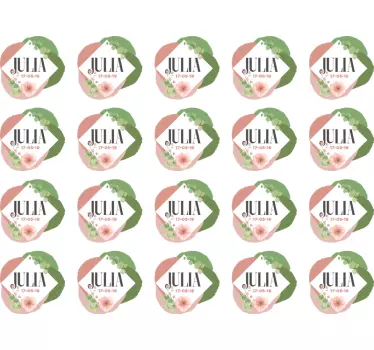 Naklejka na prezent komunia - TenStickers