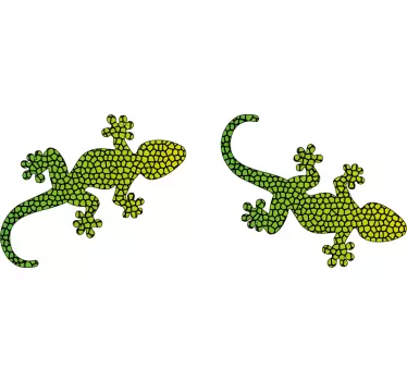 Naklejka na ścianę gekon - TenStickers